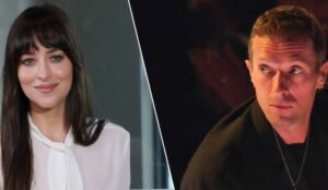 Why did Dakota Johnson and Martin part ways?