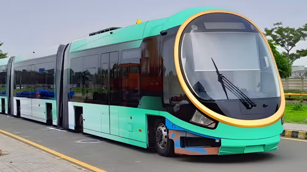 Route announced for Pakistan’s first electric tram service