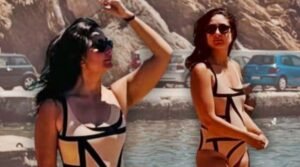 Kareena Kapoor sets social media ablaze with nude Monokini beach look