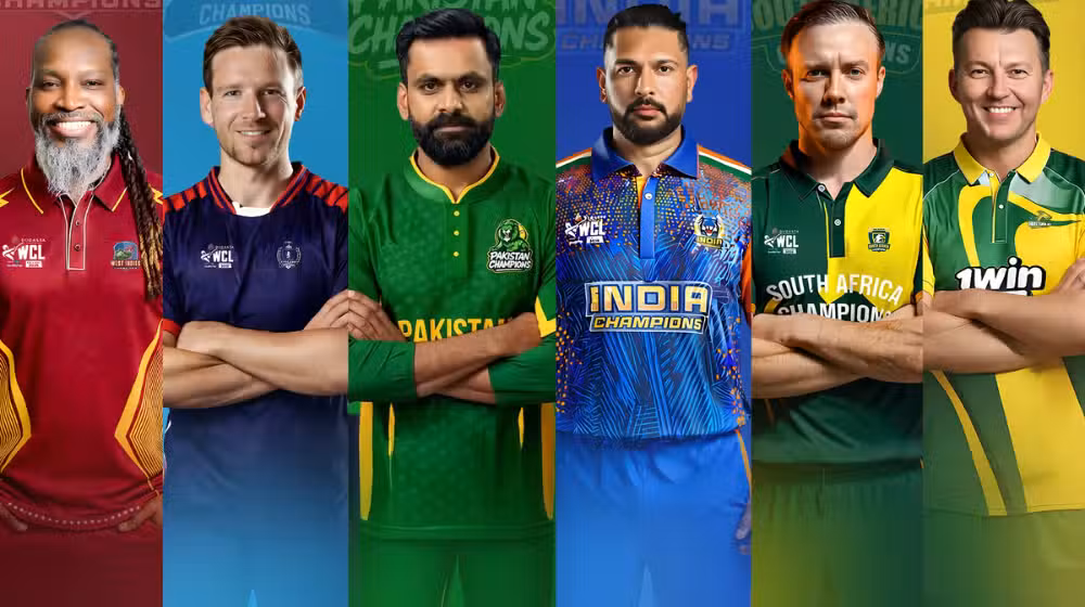 How to watch the World Championship of Legends 2025 live in Pakistan