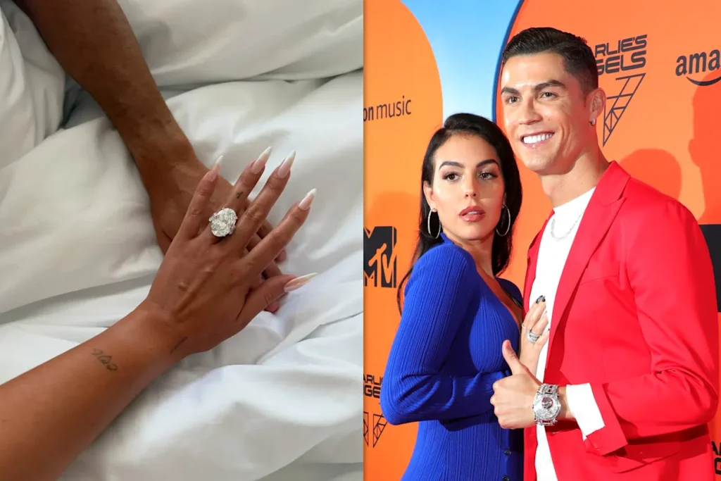 How much is Georgina Rodriguez's engagement ring worth?
