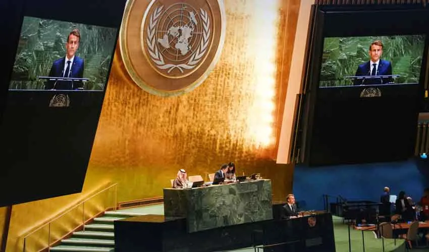 France and Belgium among 6 countries to recognise Palestine at UN