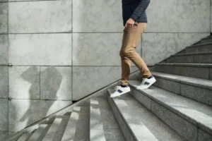 How descending stairs improve health?