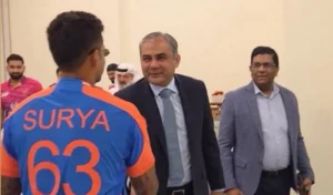 Suryakumar Yadav faces backlash over handshake with Mohsin Naqvi