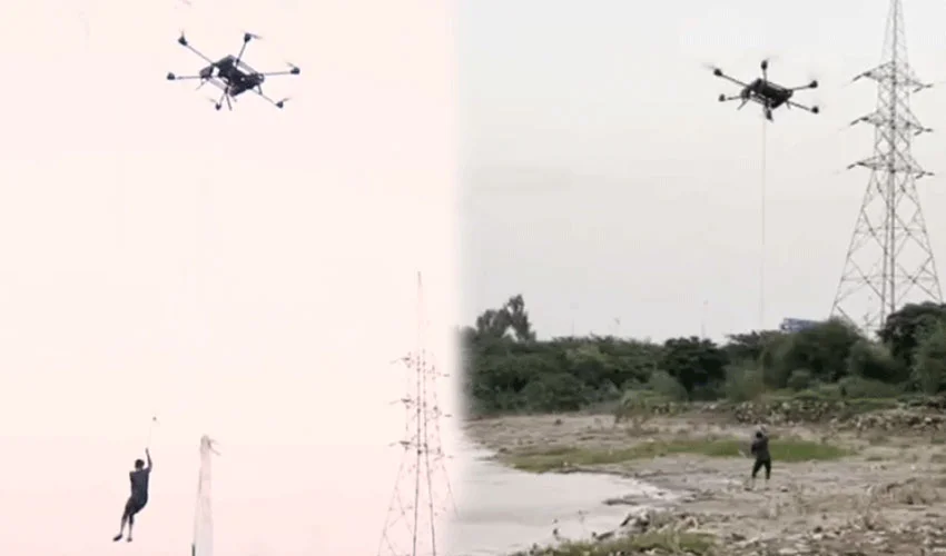Punjab launches Pakistan’s first airlift drone for flood rescues