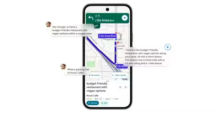 Google Maps integrates Gemini for conversational assistant and Street View guidance