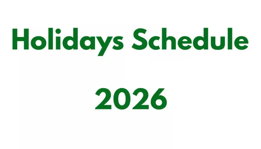 Expected public holidays schedule for 2026 revealed