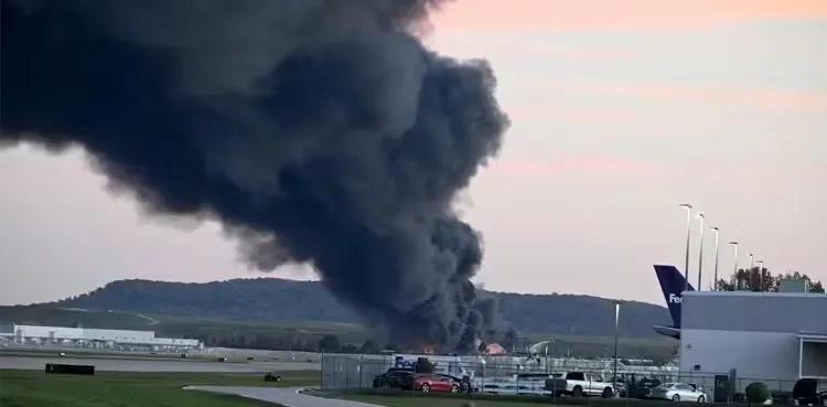 UPS cargo plane crash at Kentucky airport leaves 11 dead