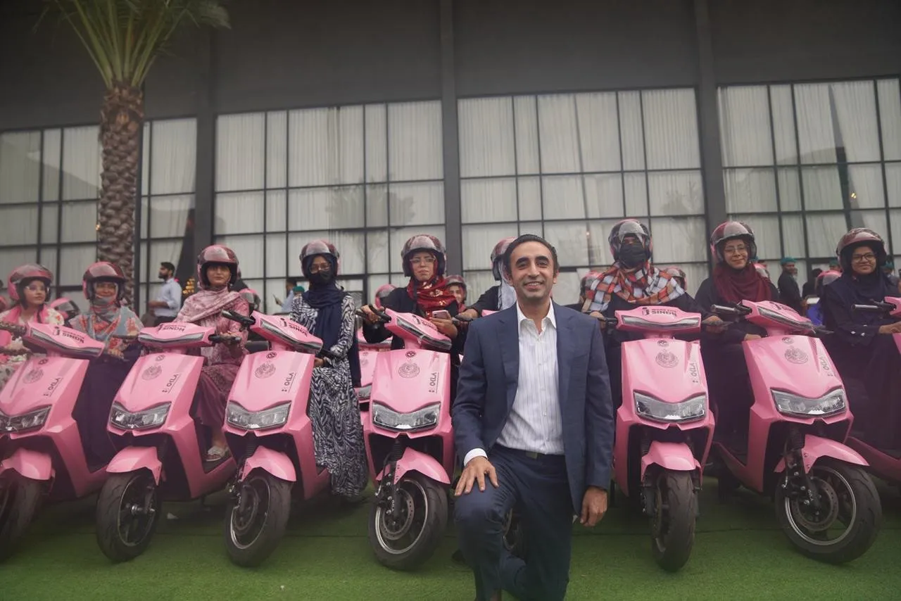 Sindh Opens Free Pink EV Scooty Registrations for Women