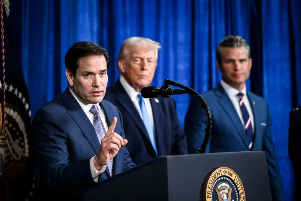 Trump, Rubio offer conflicting reasons for US entry into Iran war