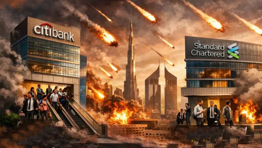 Global Banks Shut Offices in Dubai as Iran Warns of Economic Attacks