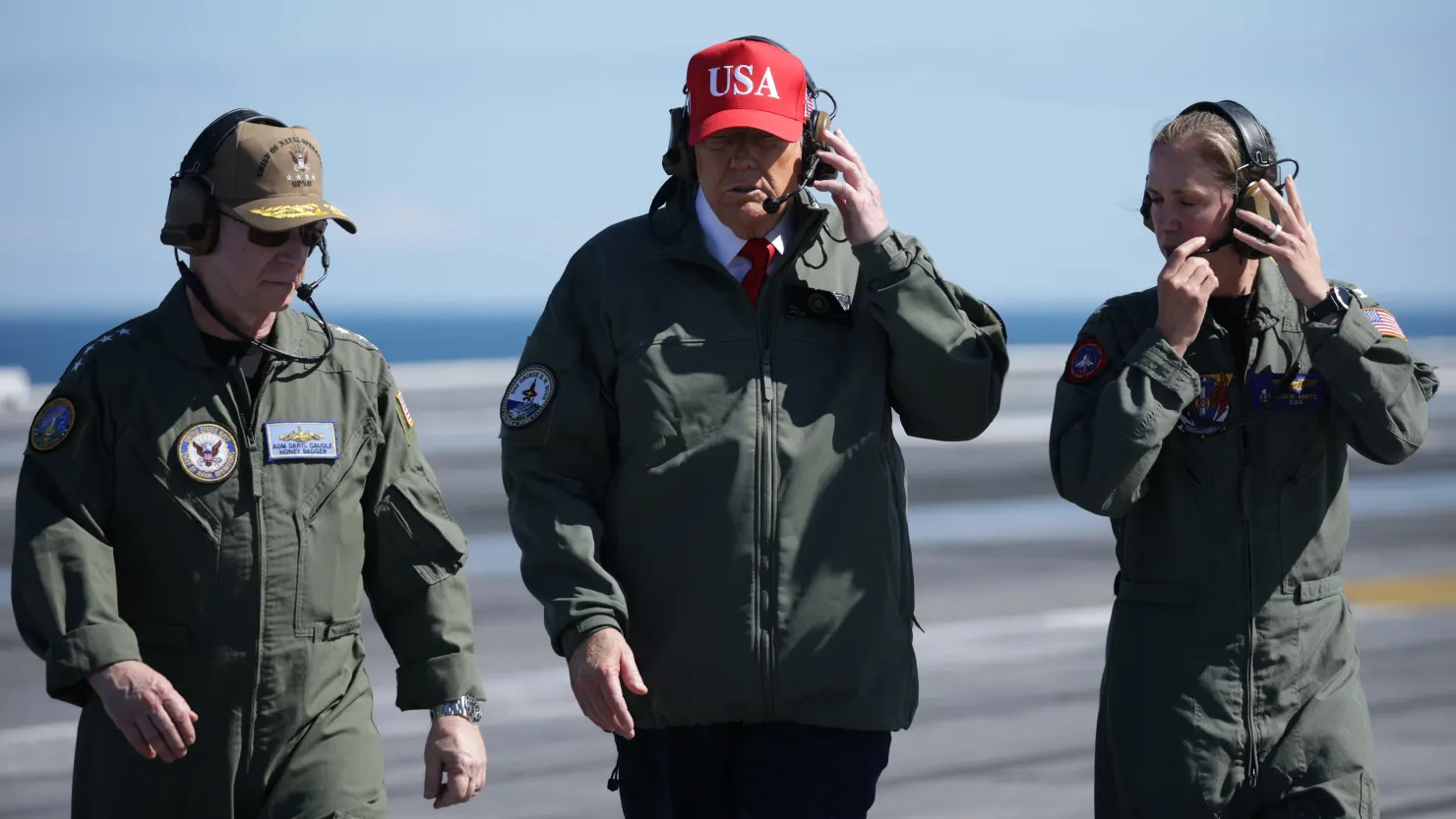 Trump Vows ‘Bigger Than Ever’ Military Response If Iran Breaks Truce