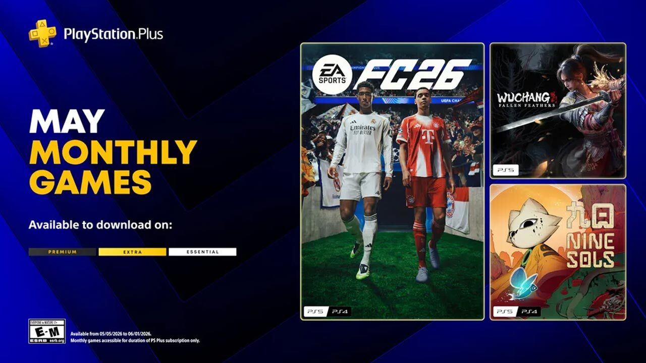 PlayStation Plus Free Games May 2026: EA Sports FC 26, Nine Sols & More