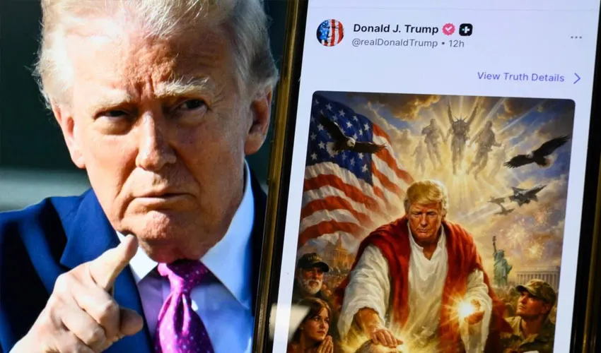 Trump Deletes AI ‘Jesus’ Image After Backlash