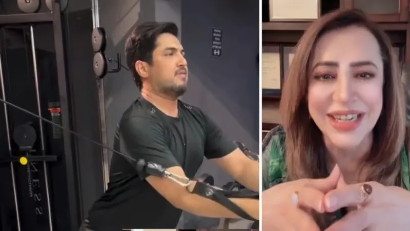 Iqrar ul Hassan Gym Video Goes Viral After Farah Nadeem’s Sarcastic Reaction