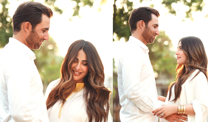 Ushna Shah Announces Pregnancy With Maternity Shoot