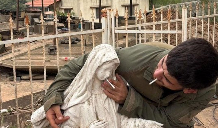 Israeli Army Probes Soldier Over Virgin Mary Statue Incident