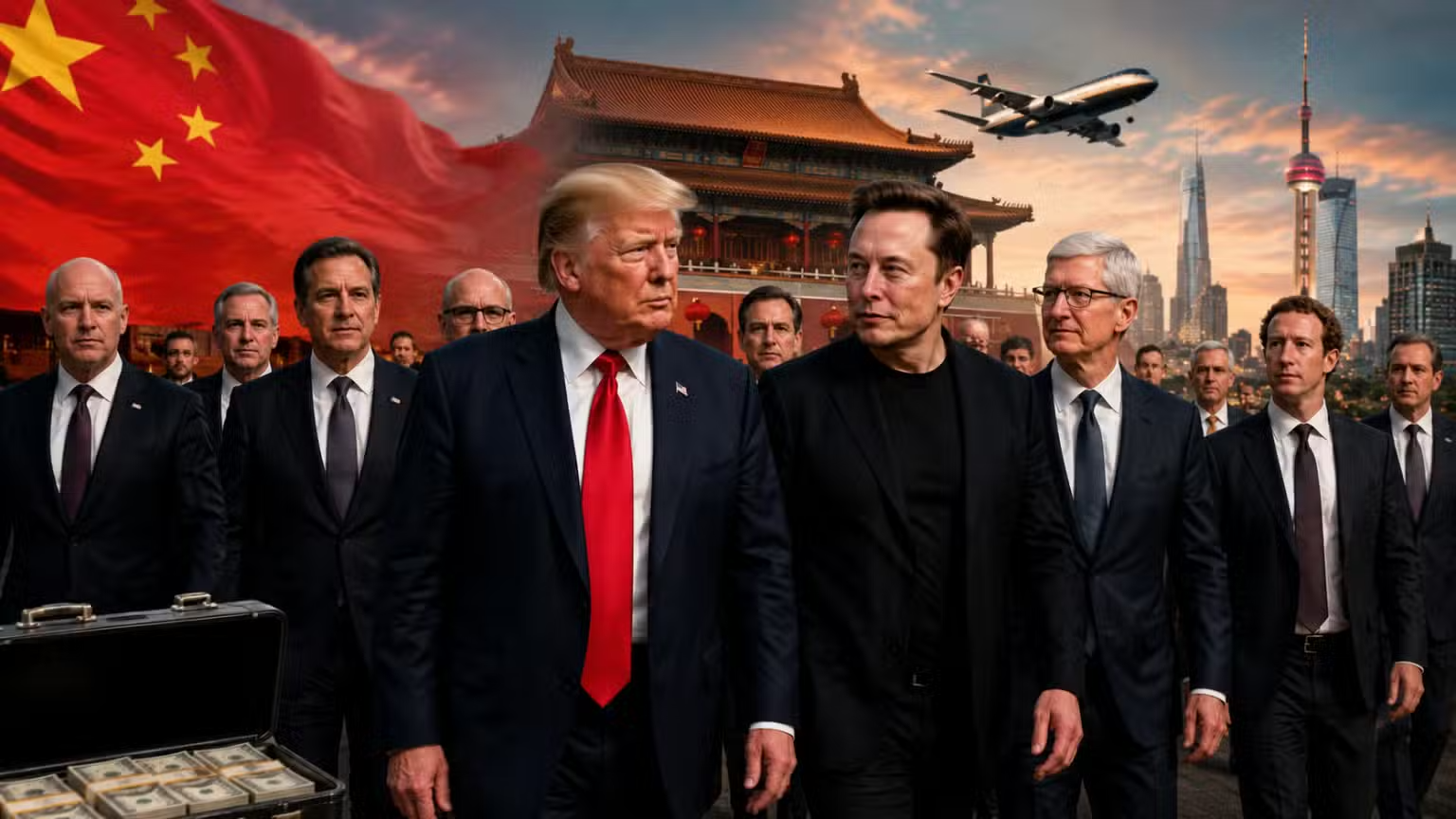 White House Brings Top CEOs Into US-China Diplomacy
