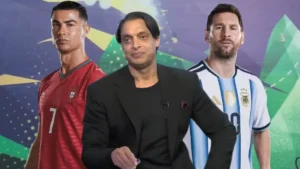 Shoaib Akhtar Picks Lionel Messi Over Cristiano Ronaldo in GOAT Debate