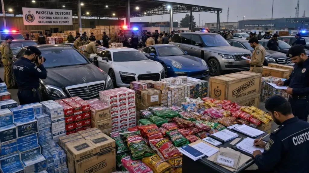 Pakistan Customs Seizes Fake Goods Worth Rs 7.7 Billion in FY26