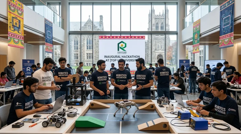 Pakistani Robotics Data Company Hosts First Hackathon at UC Berkeley