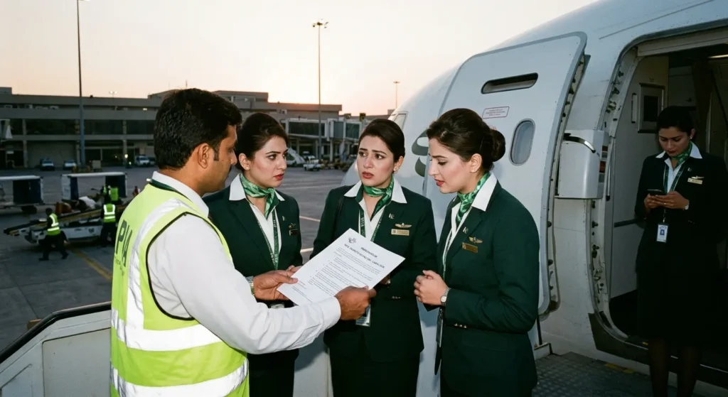 PIA Limits Cabin Crew to One Cigarette Packet During Flying Duty