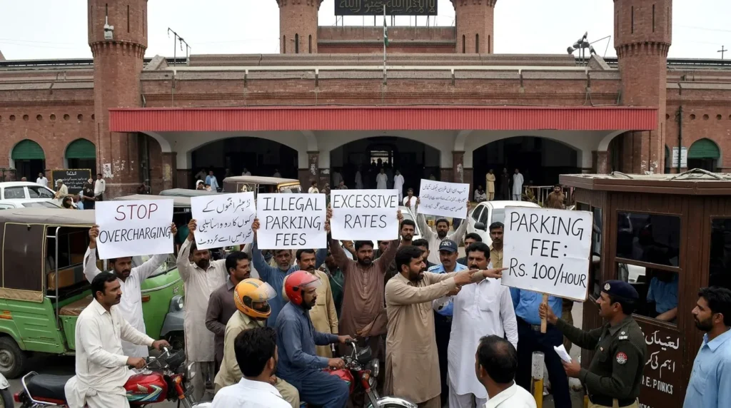 Lahore Railway Station Parking Fees Trigger Complaints Over Alleged Overcharging