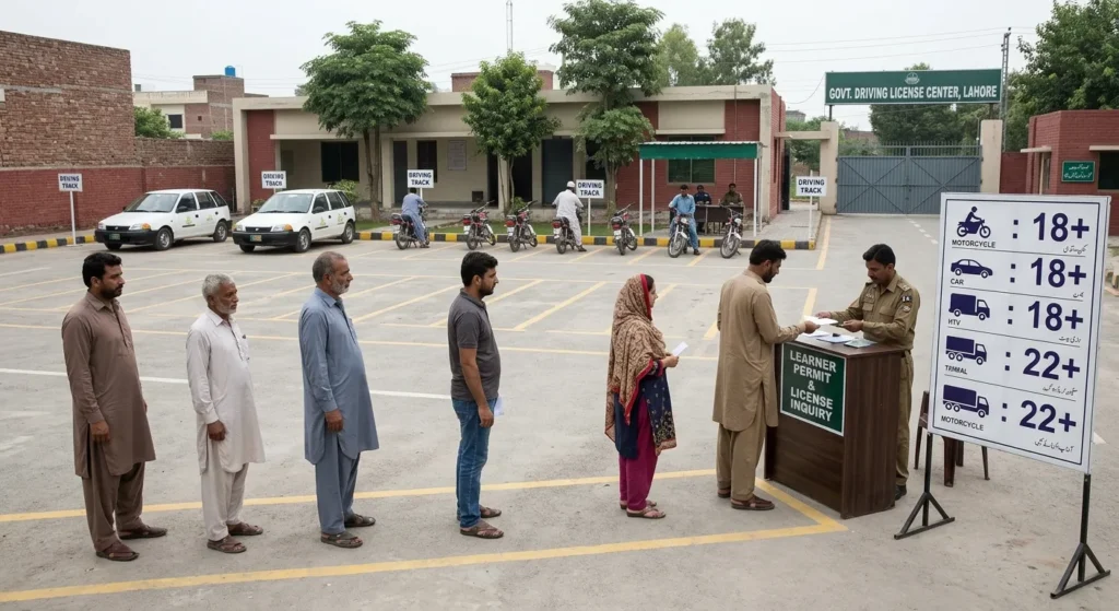 Punjab Driving Licence Age Requirements Clarified by Lahore Traffic Police