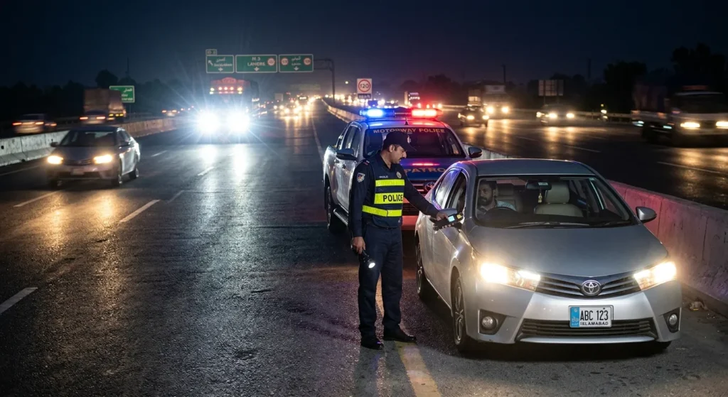 Motorway Police Launches Campaign Against Unnecessary High-Beam Use