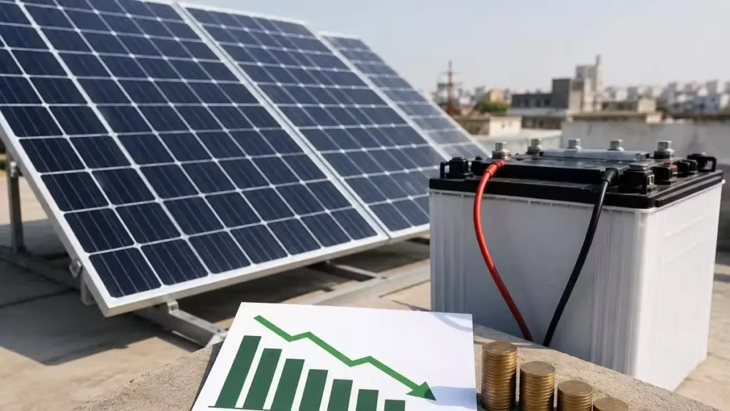 Lithium Battery Prices Fall in Lahore as Solar Demand Grows