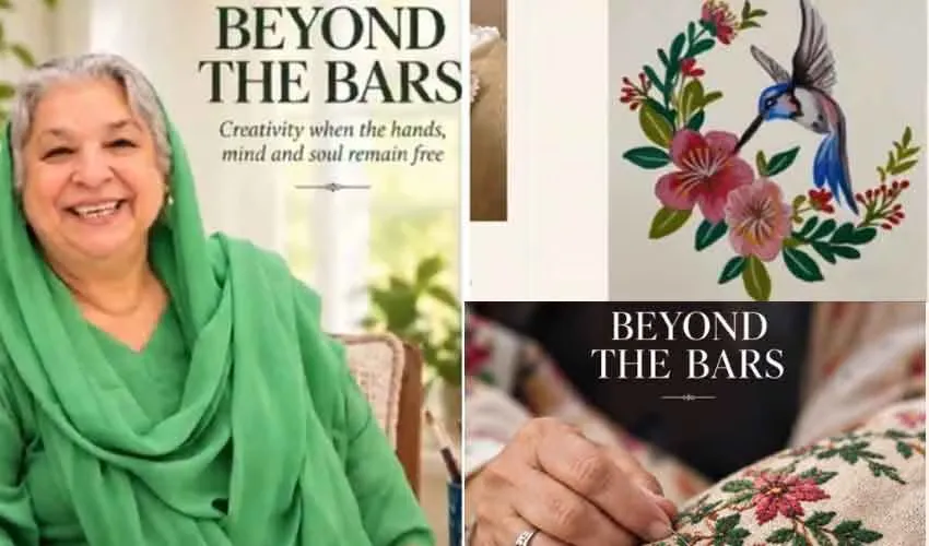 Yasmin Rashid Unveils Embroidery Collection Created During Imprisonment
