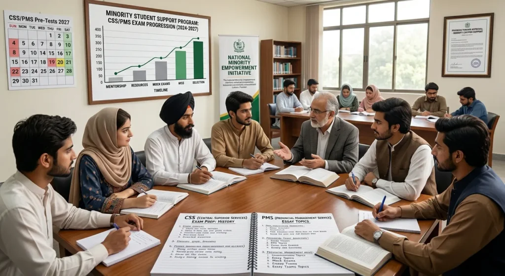 Punjab to Support Minority Students Appearing in CSS and PMS Exams