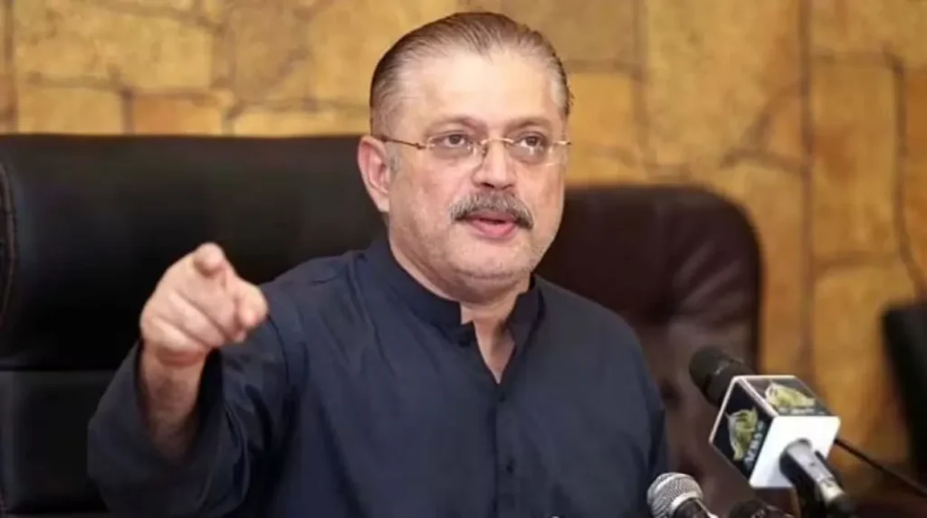 Sharjeel Memon Acquitted in Karachi Liquor Recovery Case