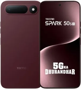 Tecno Spark 50s 5G Launched With 6,500mAh Battery