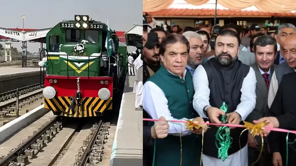 Jinnah People’s Train Engine Derails Near Quetta a Week After Launch