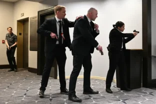 Trump Evacuated From White House Correspondents’ Dinner After Shots Fired Outside