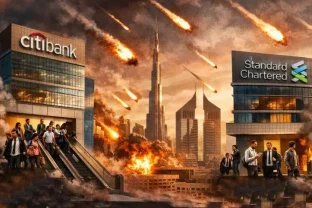 Global Banks Shut Offices in Dubai as Iran Warns of Economic Attacks